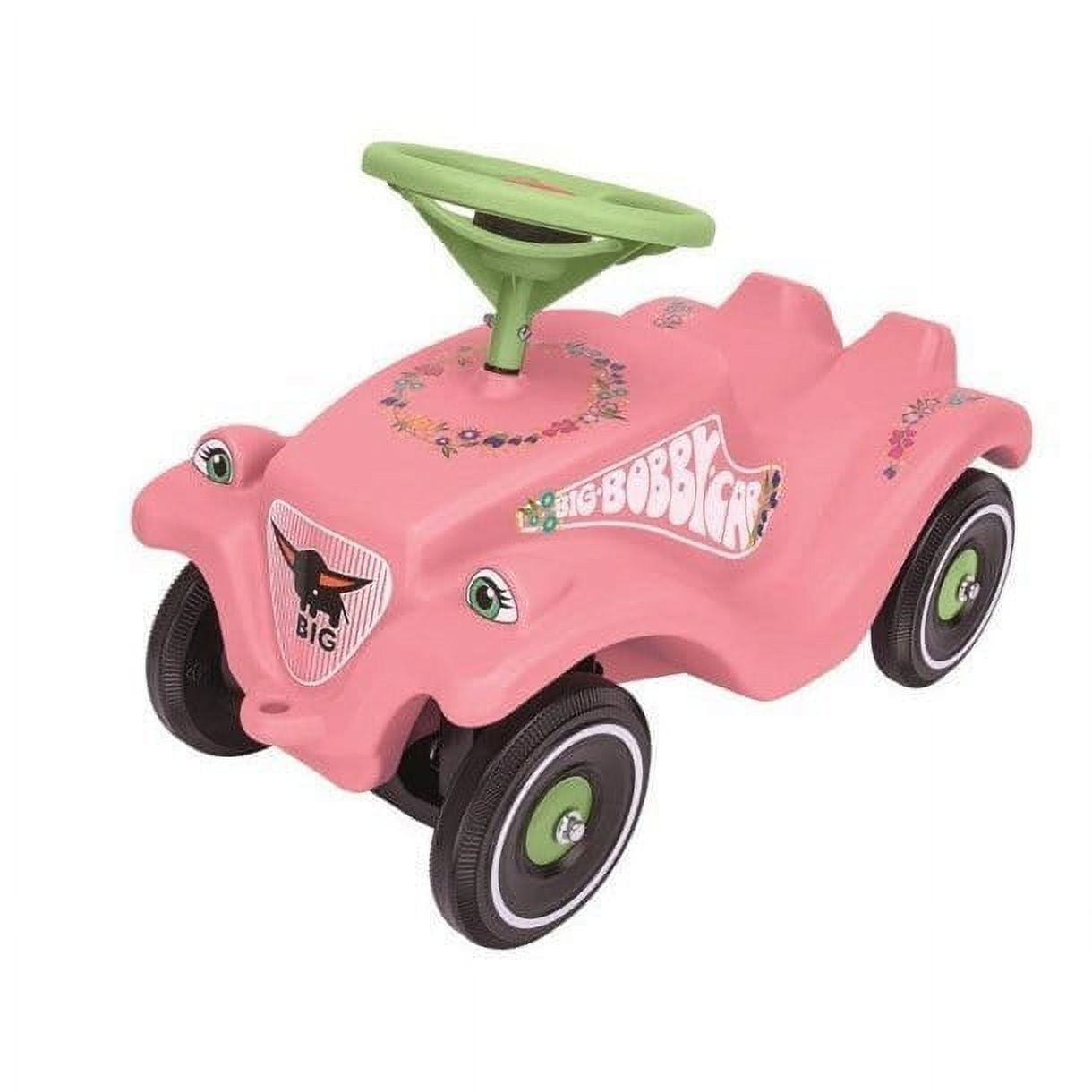 Big Bobby Car Classic Flower Ride-On – Pink