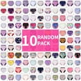 thumbnail image 1 of BIG ELEPHANT 10-Pcs Potty Training Underwear for Girls, Random Color, 1 of 5