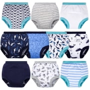 BIG ELEPHANT Baby Boys Potty Training Pants, Toddler Cotton Soft Training Underwear, 4T