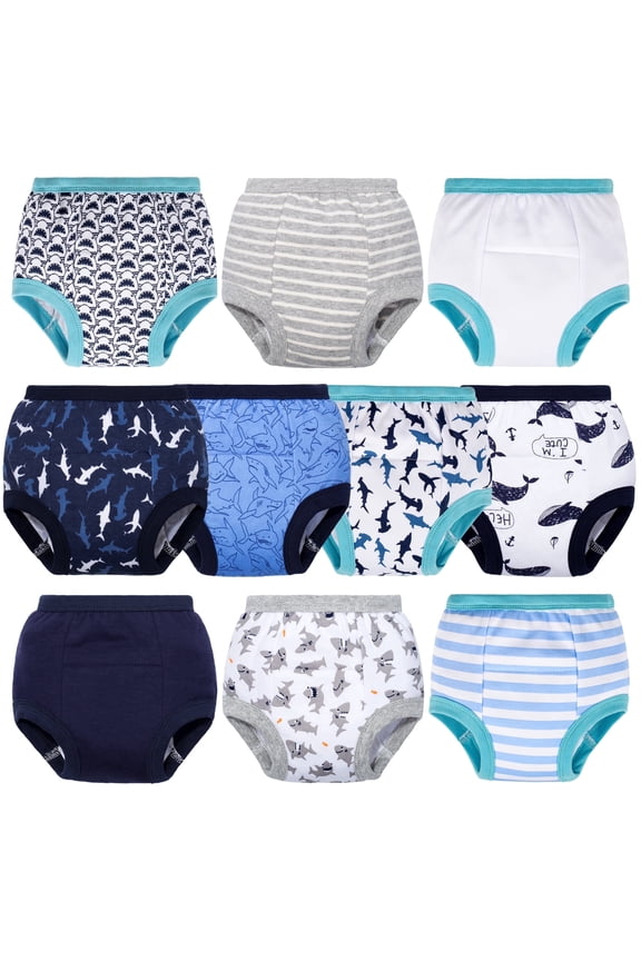 Baby Boys Potty Training Pants, Toddler Cotton Soft Training Underwear, 5T