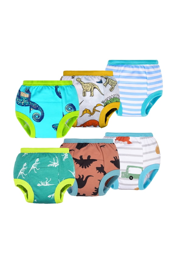 Baby Boys Potty Training Pants, Toddler Solid Color Training Underwear, 4T