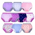 thumbnail image 1 of BIG ELEPHANT Baby Girls Potty Training Pants, Toddler Cotton Soft Training Underwear, 3T, 1 of 8