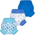 thumbnail image 1 of BIG ELEPHANT Baby Swim Diapers 3pcs, Reusable Adjustable Washable Waterproof Swimming Diaper for Boy's and Girl's, 4T, 1 of 7