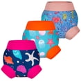 thumbnail image 1 of BIG ELEPHANT Baby Swim Diapers 3pcs, Reusable Adjustable Washable Waterproof Swimming Diaper for Boy's and Girl's, Sizes XS-XXL, 1 of 11