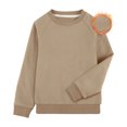 thumbnail image 1 of BIG ELEPHANT Boys Fleece Crew Neck Sweatshirt, Long Sleeve Basic Pullover for Kids, Sizes XXS-XL, 1 of 7