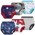 thumbnail image 1 of BIG ELEPHANT Toddler Potty Training Pants, Cotton Soft Training Underwear for Boys, 3T, 1 of 7