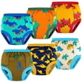 thumbnail image 1 of BIG ELEPHANT Toddler Training Underwear, Soft, Absorbent Cotton Pants for Baby Boys, Size 2T, 1 of 8