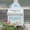 thumbnail image 1 of Mailboxes Wall Mount for Outside Vintage Metal White Mailboxes for House Porch Garden Wall Decoration Wedding Card Box Decor, 1 of 6