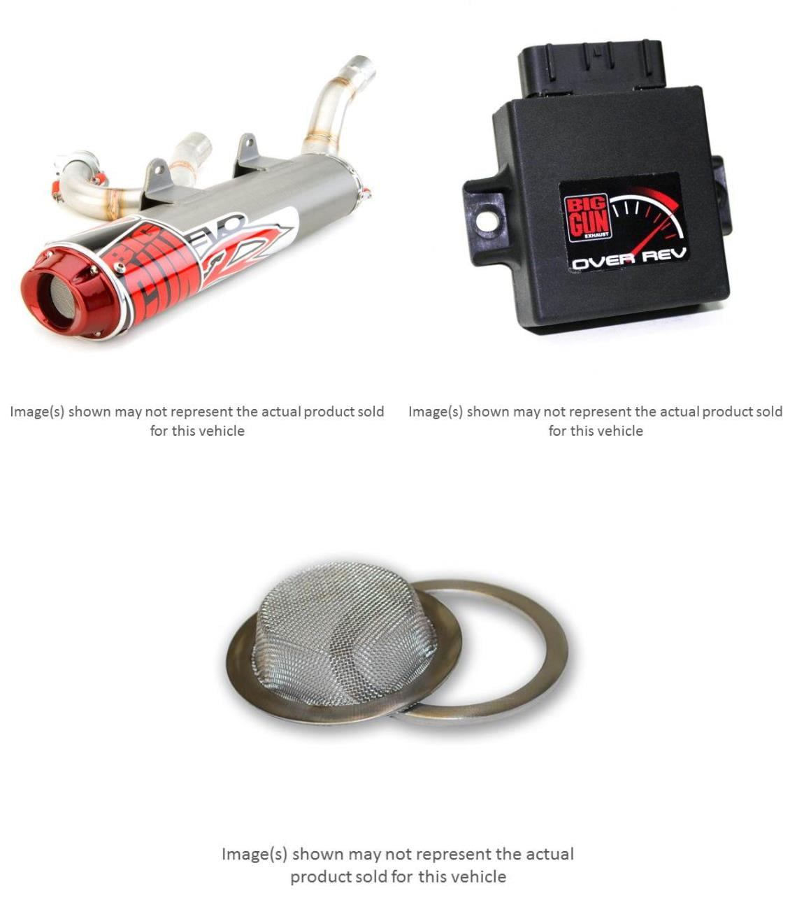 BIG GUN EVO R Full Exhaust System with Arrestor and Rev Box Kit for