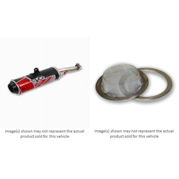 BIG GUN EVO Utility Series Full Exhaust Muffler System and Arrestor Kit for HONDA RANCHER 420 STRAIGHT AXLE 2014-2016