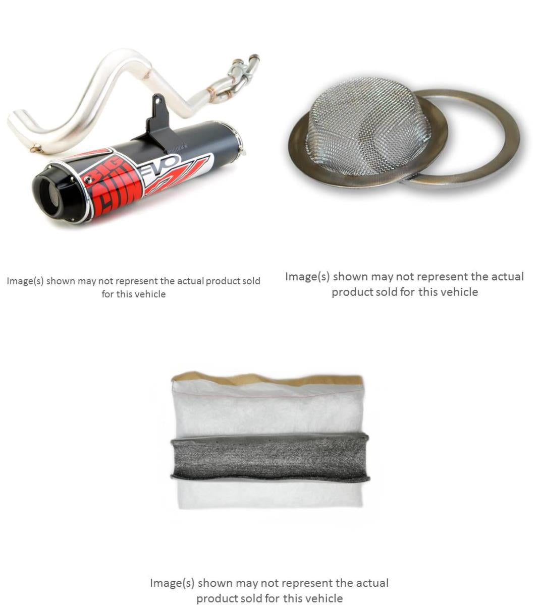 BIG GUN EVO Utility Series Full System with Arrestor and Packing Kit for KAWASAKI BRUTE FORCE