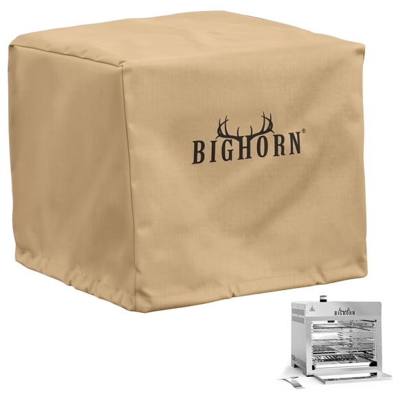 BIG HORN OUTDOORS Gas Grill Cover, Waterproof & UV Resistant, 16.9 x 15 x 13.8 Inches