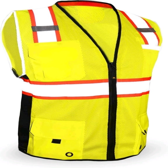 BIG KAHUNA Safety Vest | Base & Limited Edition | Class 2 Reflective Vest ANSI OSHA Safety Vest for Men