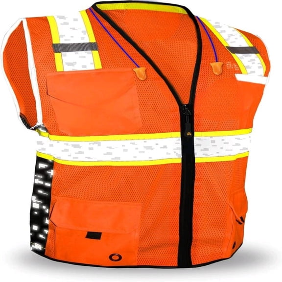 BIG KAHUNA Safety Vest | Base & Limited Edition | Class 2 Reflective Vest ANSI OSHA Safety Vest for Men