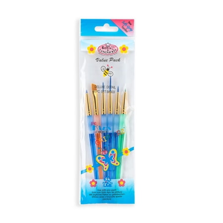 BK603 | Big Kid's Choice™ 6pc Lil' Grippers Detail Brush Set