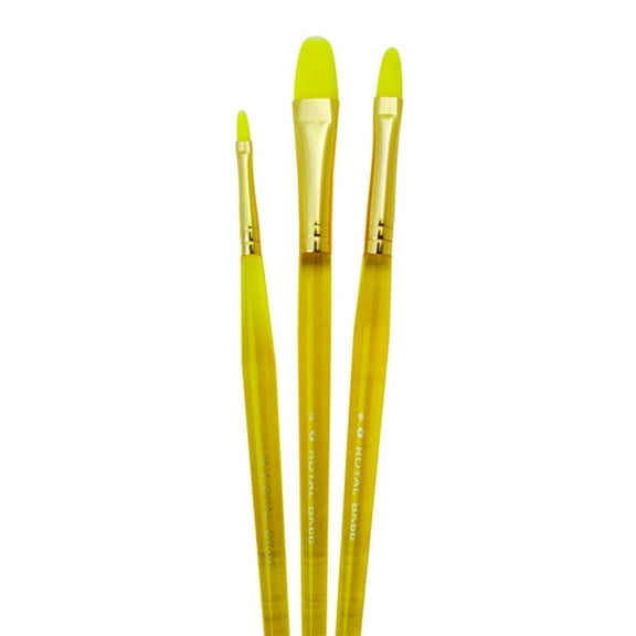 BK609 | Big Kid's Choice 3pc Filbert Brush Set