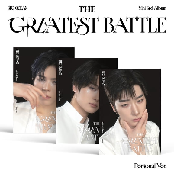 BIG OCEAN - [THE GREATEST BATTLE] 3rd Mini Album PERSONAL 3 Version SET