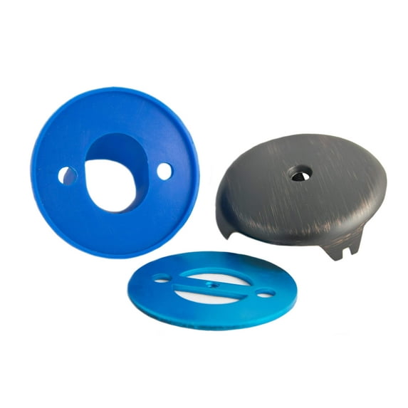 BIG Overflow Gasket and Overflow Cover Kit for Stopping Tub Leaks