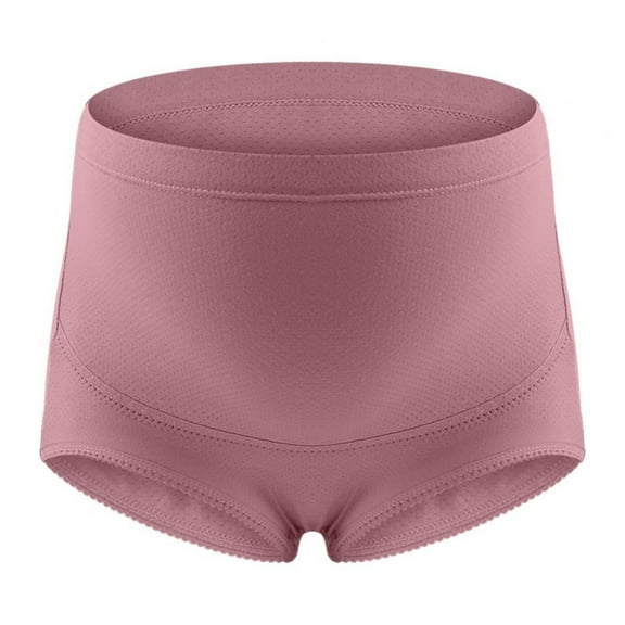 BIG PROMOTION!! 1/5 Pack Women's Cotton Maternity Panties High Waist Underwear Adjustable Pregnancy Belly Support Over Bump Briefs