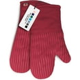 thumbnail image 1 of BIG RED HOUSE Oven Mitts, with the Heat Resistance of Silicone and Flexibility of Cotton, Recycled Cotton Infill, Terrycloth Lining, 480 F Heat Resistant Pair, 1 of 8