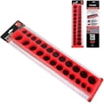 thumbnail image 1 of BIG RED Tool Storage Organizer: Magnetic Socket Rack, 3/8" Drive Sockets, W11T-CX, 1 of 5