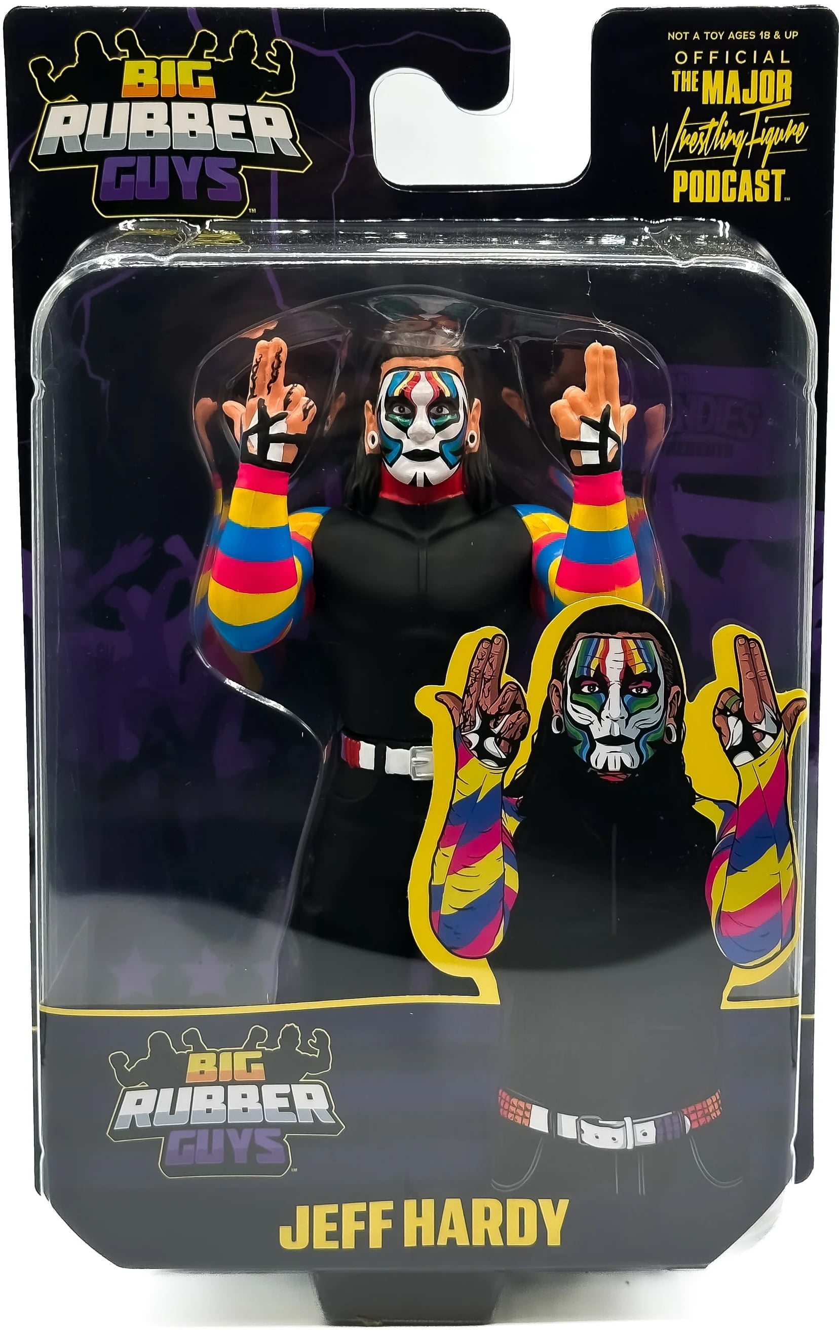 Big Rubber Guys Jeff Hardy figure - Walmart.com
