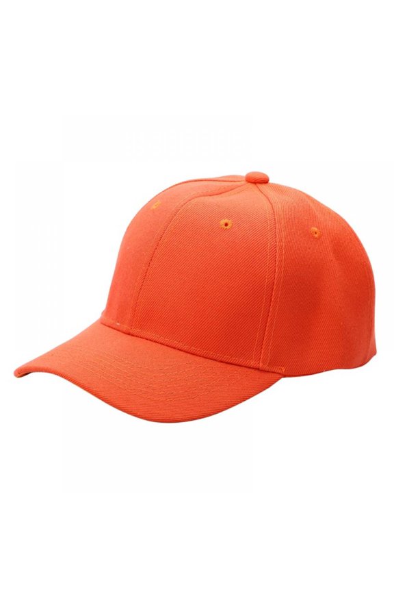 BIG SALES!! Unisex Plain Baseball Cap Curved Visor Hat Hip-Hop Adjustable Peaked Solid Color Hat for Men Women