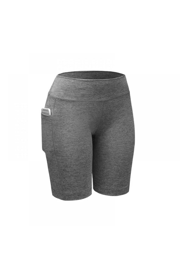 BIG SAVE! Women's High Waist Biker Shorts with Pockets,Tummy Control Non See Through Workout Running Yoga Shorts,S-XXL