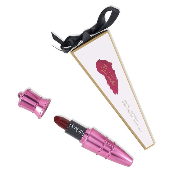 BIG TROUBLE | Berry Wine Refillable Lipstick Pendant | Hickey Lipstick Clean Beauty