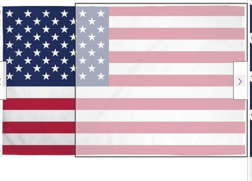BIG US Flag 4x6 ft Polyester with Metal Grommets USA American America Stars