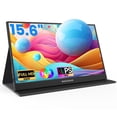 thumbnail image 1 of BIGASUO 15.6'' 1080P FHD Travel Mini Screen, Ultra-Slim HDMI HDR IPS Gaming Monitor for Laptop, PC, Xbox, PS4/5, 1 of 11