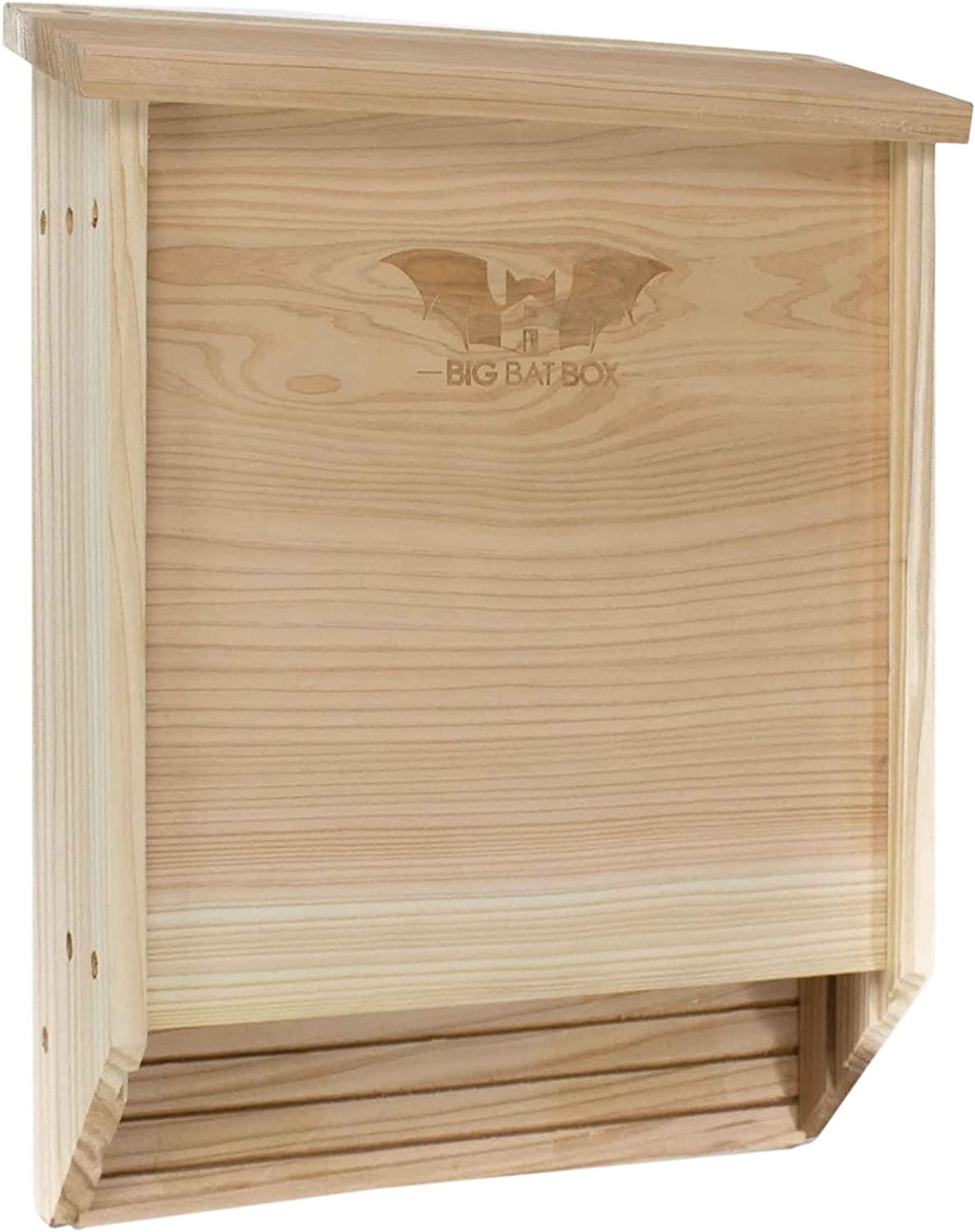 Large Cedar Wood Outdoor Bat House Kit with Double Chambers