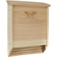 thumbnail image 1 of WildYard Premium 2-Chamber Unpainted Wooden Bat Shelter Kit, Cedar, 1 of 9