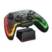 BIGBIG WON Rainbow 2 Pro RGB Bluetooth Wireless Controller with Charing Dock for Switch, PC, Android and iOS