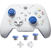 BIGBIG WON Rainbow 2 SE Bluetooth Wireless Controller with Motion Control Aim, Hall Effect Triggers for Switch, PC, Android and iOS - Blue