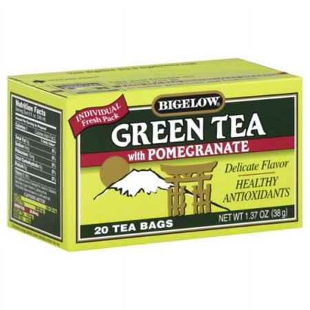 BIGELOW TEA GRN PMGRNT-20 BG -Pack of 6