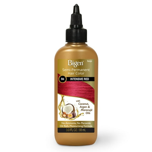 BIGEN - Semi-Permanent Hair Color [ INTENSIVE RED #R4 ] 3 Oz. * BEAUTY TALK LA *