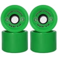 thumbnail image 1 of BIGFOOT HIGH REBOUND WHEELS STALKER Longboard Wheels 70mm GREEN 78a, 1 of 1