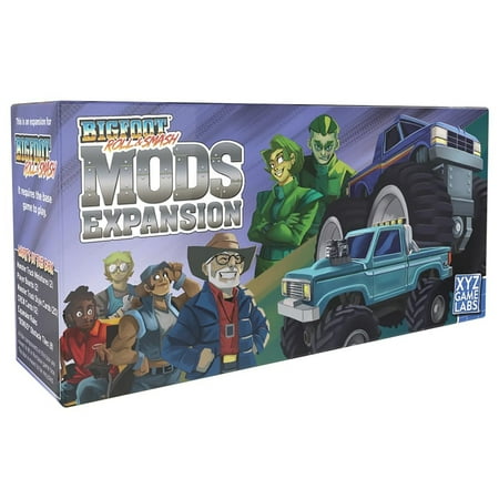 BIGFOOT: Roll & Smash MODS Expansion W/ Monster Truck Dice & Puzzle Game