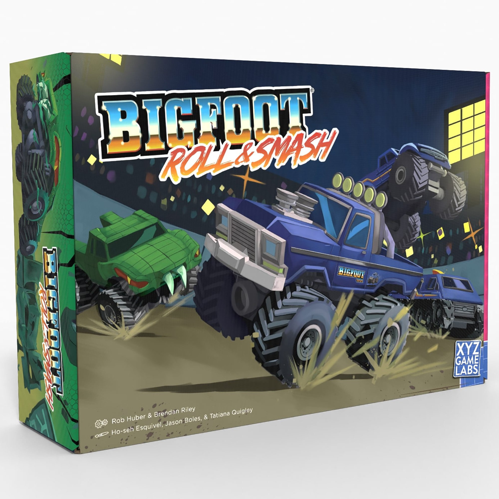 BIGFOOT Roll & Smash | XYZ Game Labs | Dice and Puzzle Game | 2 to