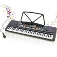 BIGFUN Kids Keyboard Piano, Portable 61 Keys Piano Keyboard for