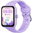 thumbnail image 1 of BIGGERFIVE Kids Smart Watch, 1.5''HD Touchscreen Fitness Tracker for Girls Boys, 5ATM Waterproof, Lilac, 1 of 6