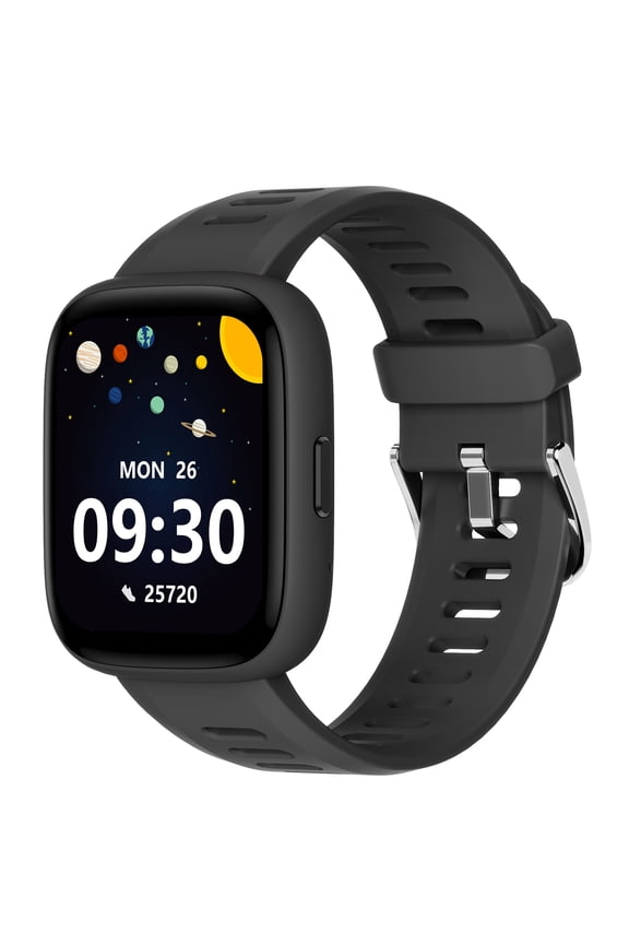 Smart Watch for Kids, 1.8" Fitness Tracker Watch Pedometer, IP68 Waterproof, Sleep Monitor, Calorie Step Counter, 5 Puzzle Games with/Without APP for Girls Teens 5-16