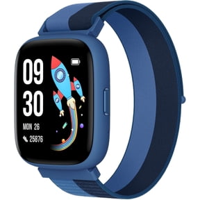 BIGGERFIVE Smart Watch for Kids, 1.8" Fitness Tracker Watch Pedometer, Sleep Monitor, IP68 Waterproof, Calorie Step Counter, Puzzle Game with/Without APP for Girls Teens 5-16,