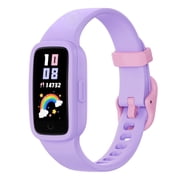 BIGGERFIVE Vigor 3 Kids Fitness Tracker Watch with AMOLED Screen, Optional App Connection, 3ATM Waterproof Smart Watch with Heart Rate and Sleep Monitor, Pedometer r for Girls Ages 5-15, Lilac
