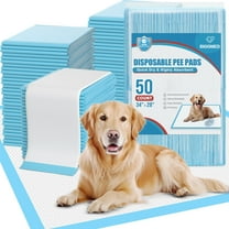 BIGMMED Puppy Pads 28inx34in,50Count,Extra Large Dog Pads,Super Absorbent Disposable Dog Training Pads,Potty Pee Pads for Dogs and Puppies,Leak Proof and Fast Dry Wee Wee Pads
