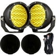 BIGLION.X 5Inch 160W Round OIF8 Offroad Lights 18800LM LED Amber Fog