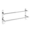 thumbnail image 1 of BIGLUFU Adjustable Towel Bar Extendable 43-78CM Stainless Steel Adjustable Towel Rack for Bathroom Kitchen Towel Rack (Silver 2 layer), 1 of 9