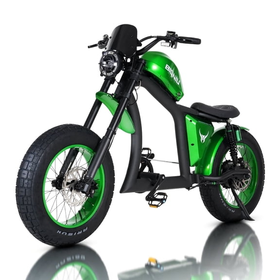 BIGNIU BG-X Class 2 Electric Bike for Adults, 749W Rated Motor, 20 MPH Max Assist Speed, 48V 31.5Ah Battery, Fat Tire E-Bike with Pedal Assist & Throttle, Dual Suspension