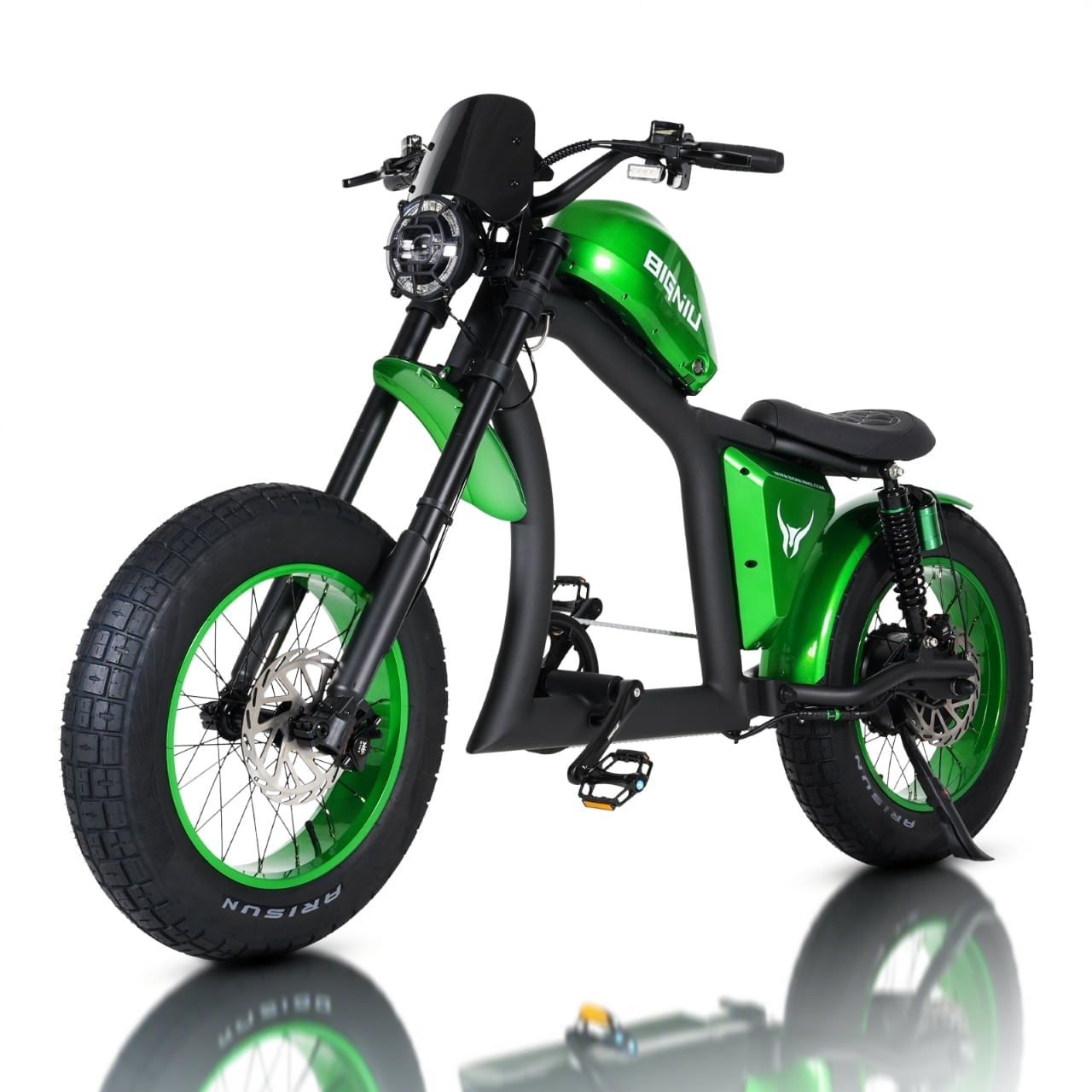 BIGNIU BG-X Electric Bike for Adults,740W Brushless Motor 48V/31.5Ah Up to 40 Miles E-Bike Front/Rear Turn Signal Dual Suspension Ebikes UL2849